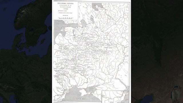 01-Карта городов Древней Руси