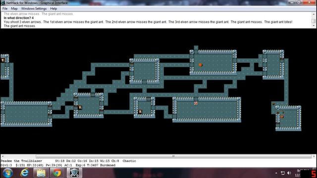 Nethack Episode 02 - Peadee Plays Nethack - Peadee Games Let's Play Series Roguelike смотреть онлайн