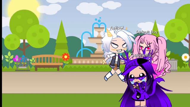 Две девочки не поделили мальчика?! Gacha club смотреть онлайн
