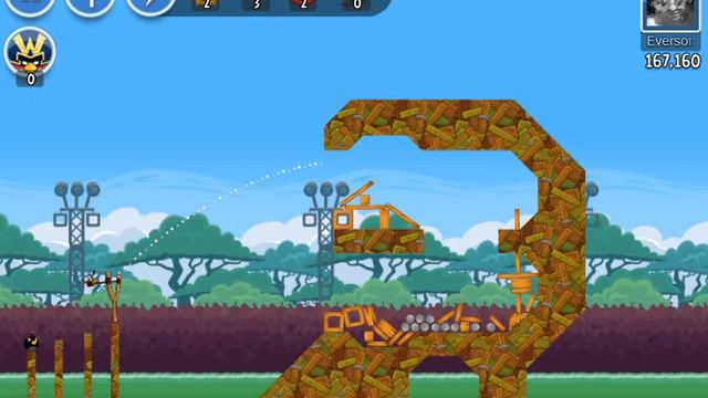 Angry Birds Friends - Level 6 - Week 107 High Score 195K - No Power Up - Weekly Tournament смотреть онлайн