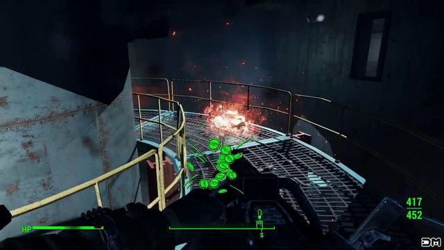 FALLOUT 4 Gatling Laser Showcase w/ Free Roam Gameplay! смотреть онлайн