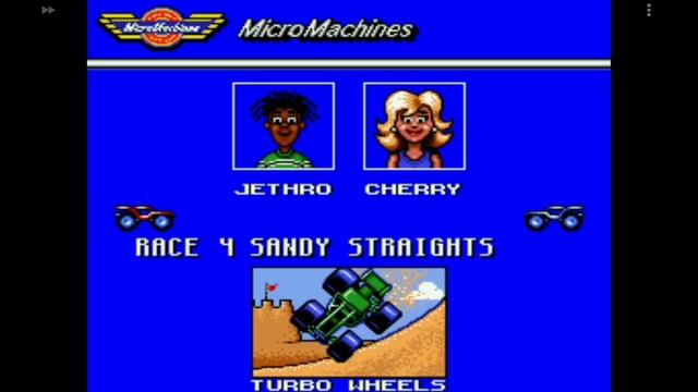 Micro Machines! Super Nintendo racing gameplay! смотреть онлайн