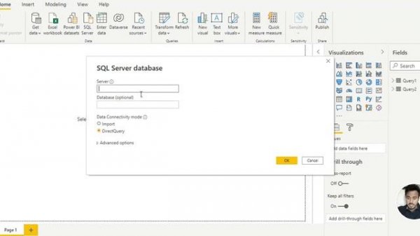 Connect SQL Server table to Power BI