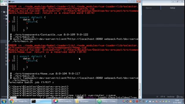 VueJs Routing and Single Page Application смотреть онлайн