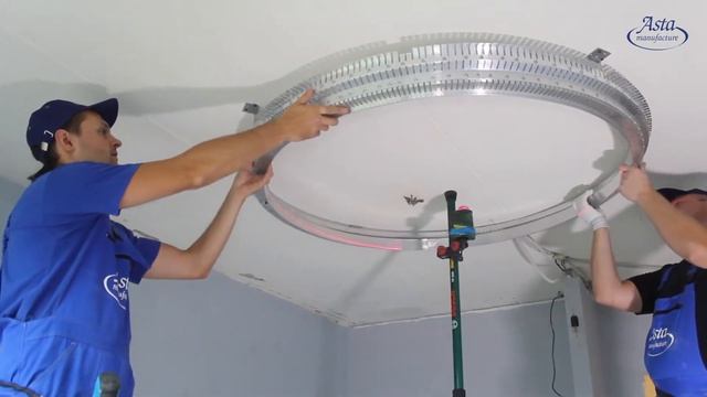 Обзор профиля НП-5 для перехода уровня с подсветкой от компании Аста М смотреть онлайн