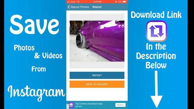 Download Instagram Videos iPhone & how to repost on instagram on iPad iPhone Apple Free смотреть онлайн