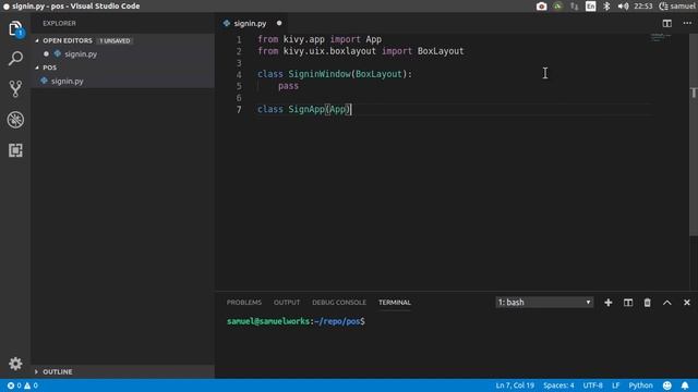 Python/Kivy POS System Part 2: Login System( part 1) смотреть онлайн