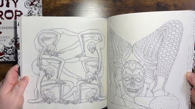 The Beauty of Horror 🧟♀️ Coloring Books 1 - 4 Flip-Through 🥰 Re-Edited from older post. смотреть онлайн