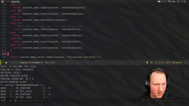Test-Driven Tail Recursion - Live Coding in C and Mesche смотреть онлайн