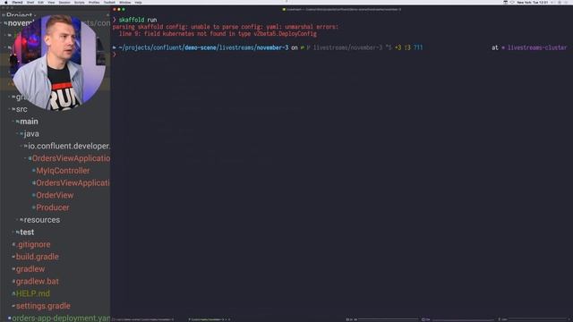 Kafka Streams on Kubernetes Using Skaffold | Livestreams 013 смотреть онлайн