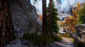 Skyrim SE 4K Music & Ambience | Walking Across Skyrim - Riften To Fort Dawnguard | Ultra Modded