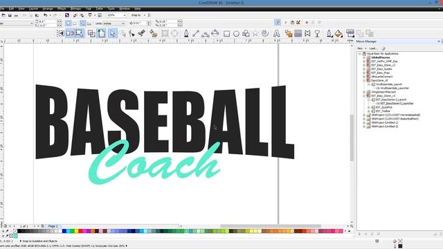 CorelDRAW Video Tip - 2 Color Trapping Setup
