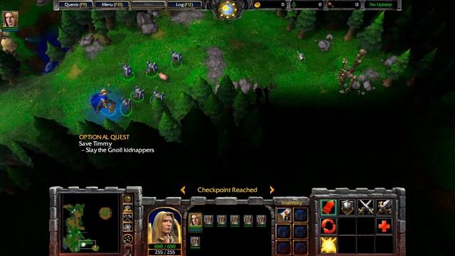 The Defense of Strahnbrad - Human Hard Campaign Chapter 1 - Let's Play WC3: Reforged смотреть онлайн