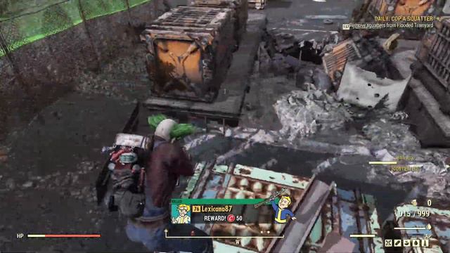 Fallout 76 3v1 Workshop PvP смотреть онлайн