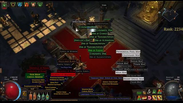 PoE - ФАРМ УБЕР ЛАБА (Exalted) смотреть онлайн