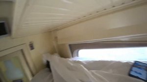 В поезде на боковушках у туалета плацкарта! РЖД