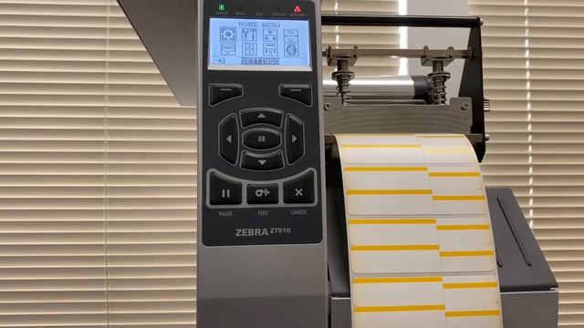 How To Load And Calibrate Media On Zebra ZT510 Industrial Printer