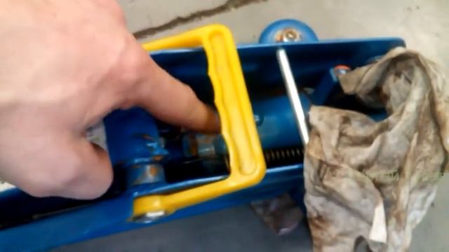 Ремонт гидравлического подкатного домкрата 2 тонны своими руками смотреть онлайн
