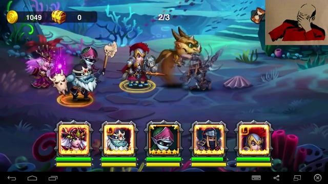 Heroes Charge: Прохождение 17 главы нормал смотреть онлайн