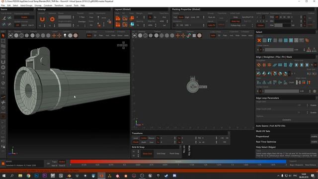UV РАЗВЕРТКА В BLENDER 2.8 И RIZOMUV PT.1