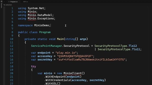 How To Connect to MinIO Using .Net #ObjectStorage #DotNet смотреть онлайн