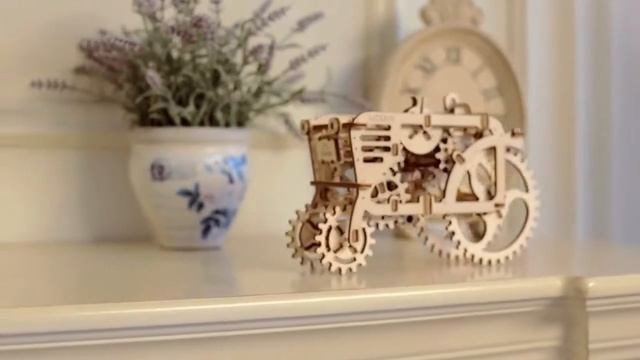 КОНСТРУКТОР 3D-ПАЗЛ UGEARS ТРАКТОР/DESIGNER 3D PUZZLE UGEARS TRACTOR