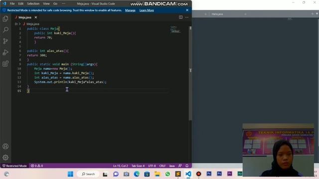 Membuat program file class dengan java jdk 7 #politeknikkampar смотреть онлайн