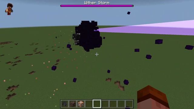обзор мода Cracker's wither storm bedrock port смотреть онлайн