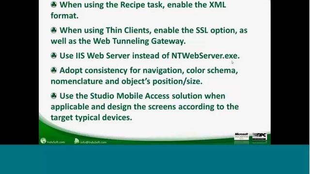 InduSoft Web Studio v7.1 + SP3 Best Practices for System Integrators смотреть онлайн