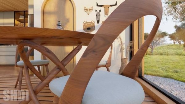 Airbnb Virtual Tour - Cabin Airbnb House Tour - Shipping Container House