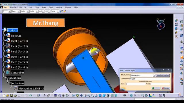 How to make simulation piston cylinder ? ( TUTORIAL ) смотреть онлайн