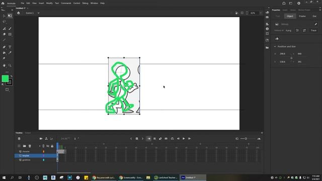 Importing Reference Images into Animate смотреть онлайн