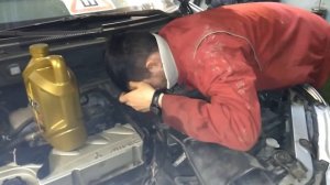 Замена датчика давления масла 2.4 MIVEC