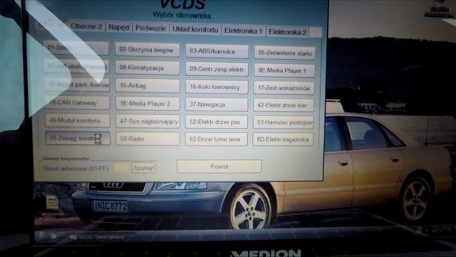 Audi A4/A5/Q5 B8 Kodowanie (Coding) - Tryb Turystyczny Reflektorów/Head Lamp Converter
