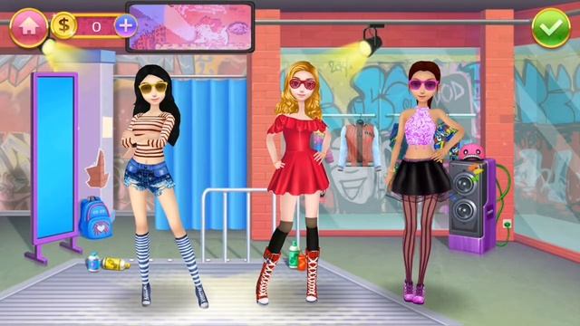 Girl Squad Best Friend in Style Ep1 || Play Fun Dress up make up & Style - Best game for kids HD смотреть онлайн