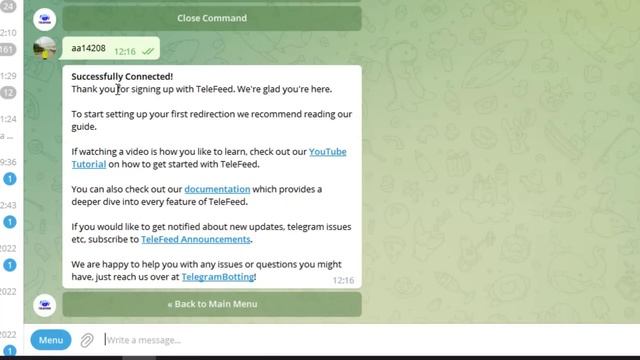 How to automatically forward messages from one group to another on Telegram. Link in description! смотреть онлайн