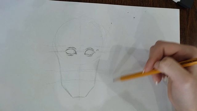 Как правильно расчертить и нарисовать лицо смотреть онлайн
