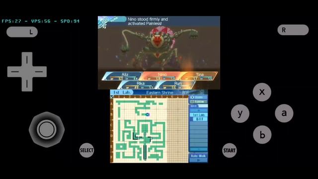 Etrian Odyssey Nexus Citra 3DS Emulator on Android смотреть онлайн