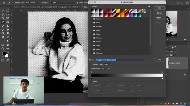 Cara Edit Foto Half Tone Duotone di Photoshop - Photoshop Tutorial Indonesia смотреть онлайн