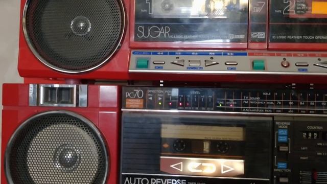 Японские кассетные магнитолы Красная армия! 4К