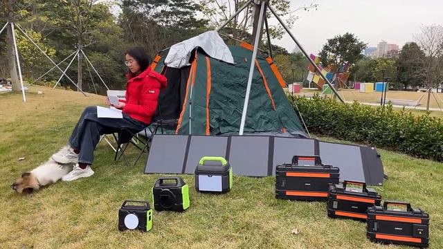 Aumoon Outdoor Portable Power Station Series 200W/500W/1000W/2000W смотреть онлайн