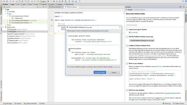Firebase en Android - 03 - Conexión Android Studio con Firebase смотреть онлайн