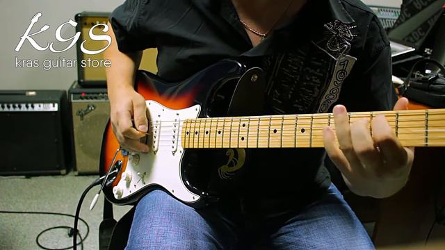 Fender Mexican Standard Stratocaster HSS (krasguitarstore) смотреть онлайн