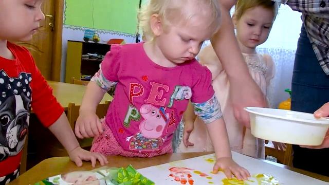 Наши маленькие дети! сад 395 Донецк