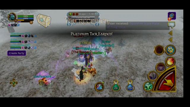 Arcane legends/ Winter event 2020 become platinum. смотреть онлайн