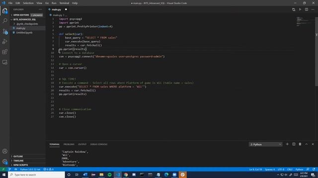 BDAA Advanced SQL Workshop смотреть онлайн