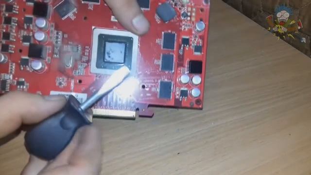 ZAMENA TERMALNE PASTE ( GeForce 9800GT) смотреть онлайн