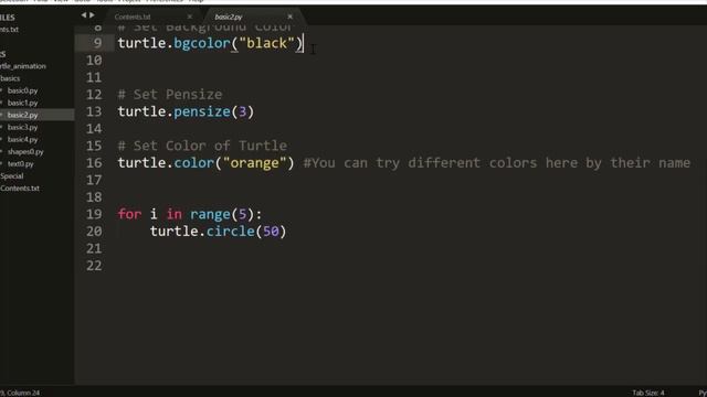 How to Change Color of Turtle Window | Turtle Python Tutorial | PyPower смотреть онлайн