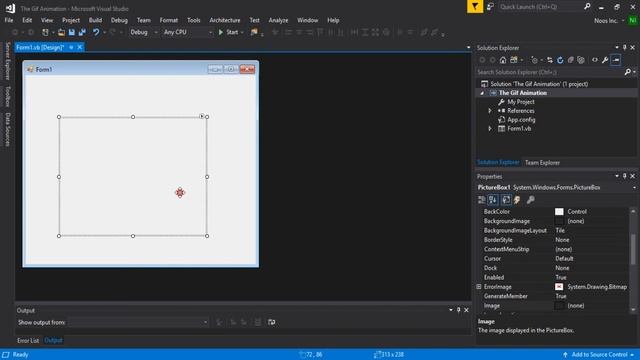 Insert Animation Gif Visual Basic смотреть онлайн