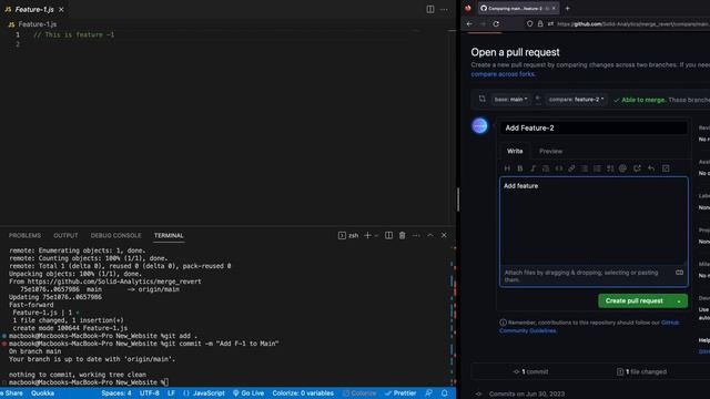 Accidentally merged feature to main смотреть онлайн